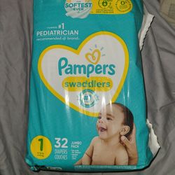 Brand New Baby Pampers Diapers 