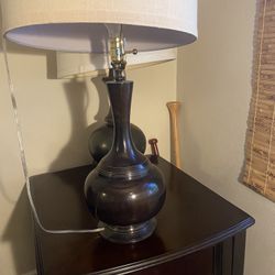 Brown lamp