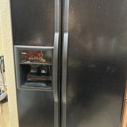 Kenmore Side By Side Refrigerator Black