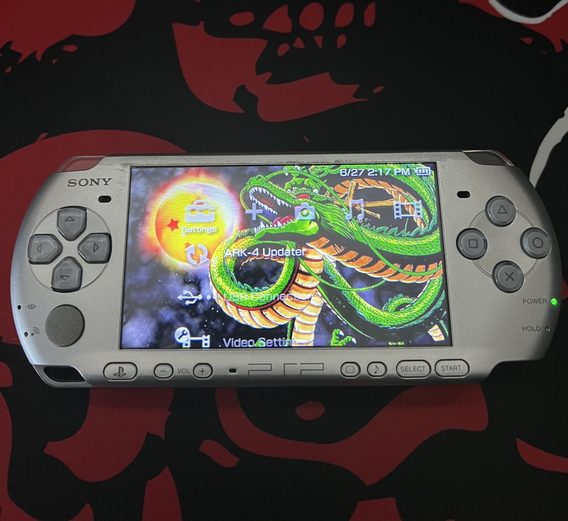 PSP 3000 modded / 128gb Memory