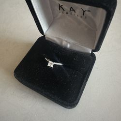 14 WG Fancy Cut Sol Ring