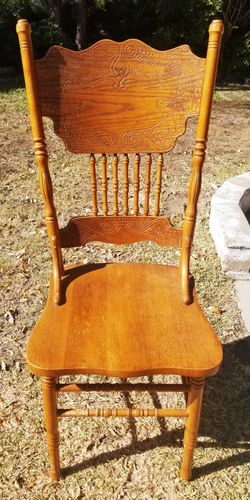 4 Wood Chairs