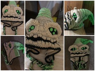 Crochet Oogie Boogie Hoods 