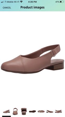 Clarks Women's Juliet Pull Leather Loafer Size 6