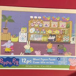 New Peppa Pig Puzzles And Figures