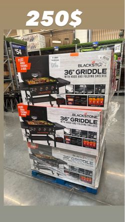 Blackstone 36" Outdoor Griddle - 4-Burner - With Hard Cover - NEW - Model 2151