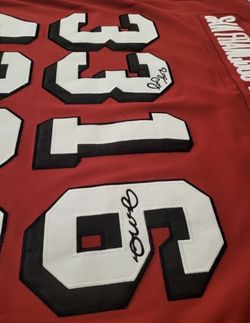 AUTHENTIC “PLAYERS OF THE CENTURY “ 49ER JERSEY