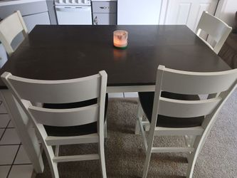 Tall dining table