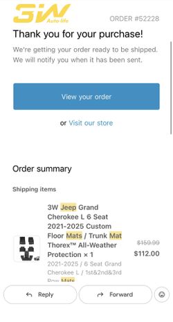 3W MATS FOR JEEP Cherokee