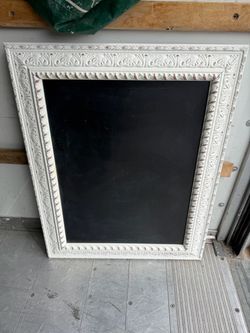 Framed chalkboard