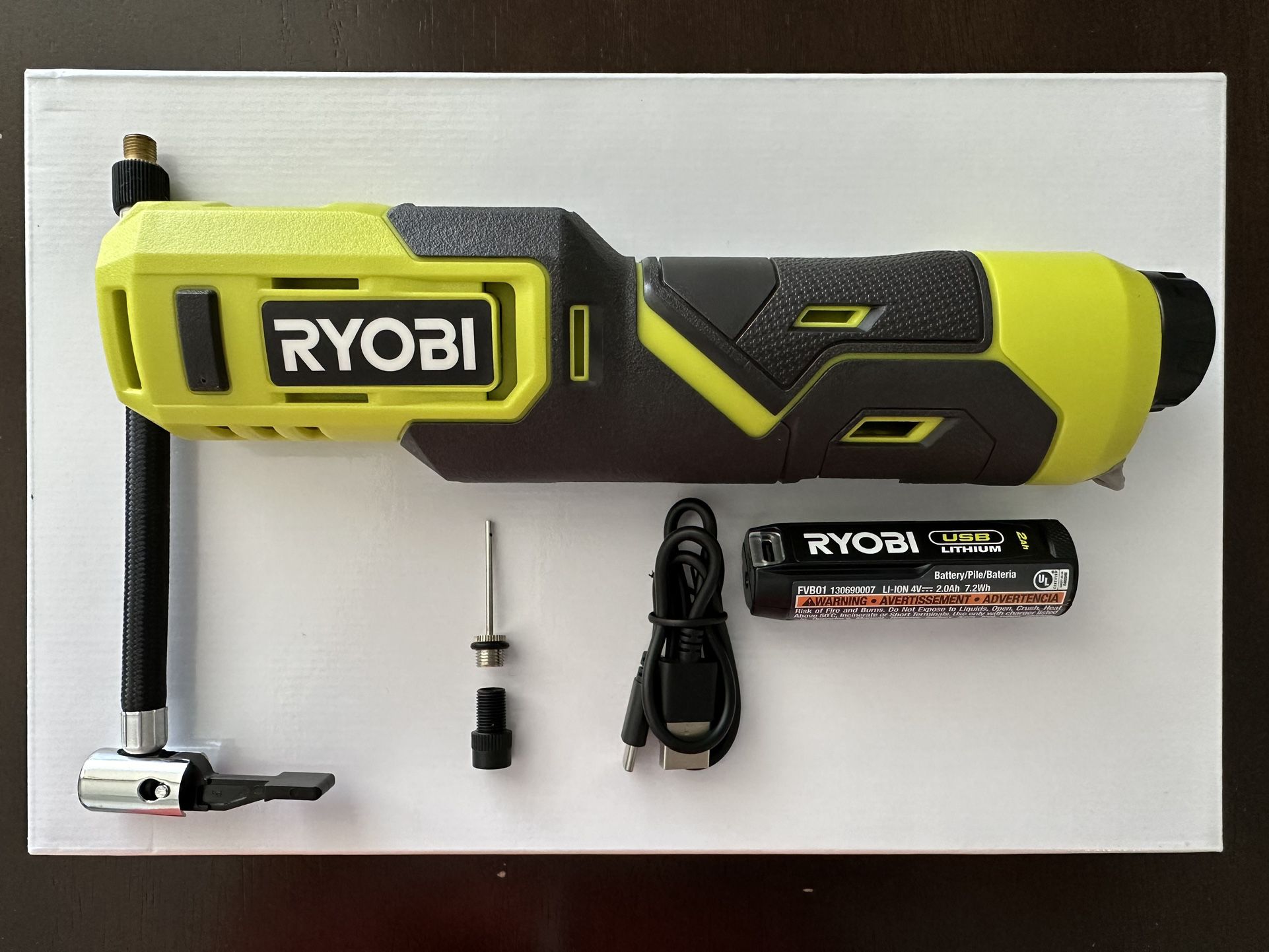 RYOBI USB lithium High Pressure Inflator 