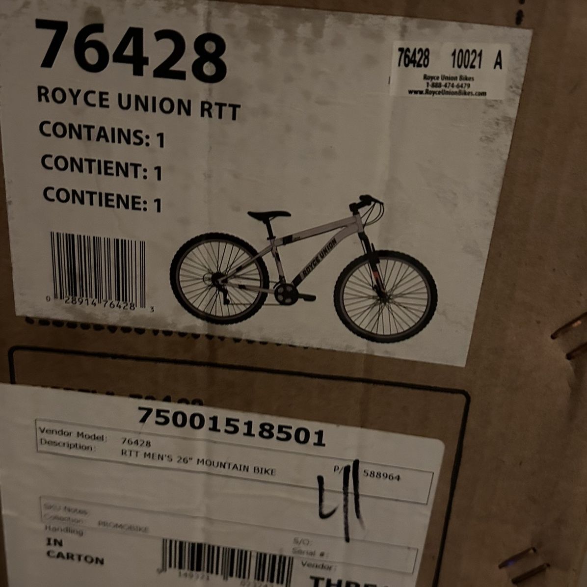 Royce Union RTT 26” Mountain bike