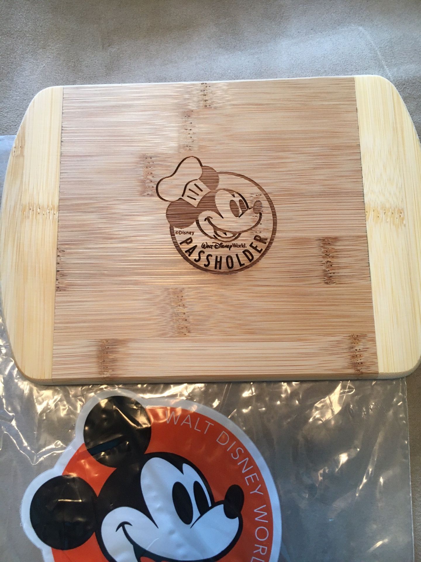 Disney cutting board