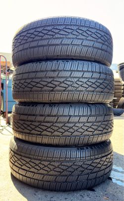 Set 225/60-17 firestone con el 85% de Vida
