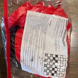 Giant checkers set