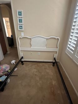 Full size headboard and frame