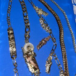 Beautiful 14 and 18kt gold plated bracelets, good quality.  prices are for each one