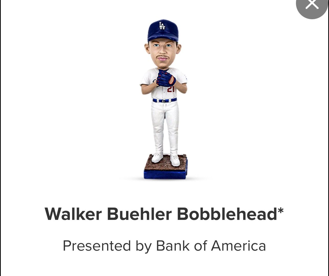 Walker Buehler Bobblehead For Sale Walker Buehler 2022 Los