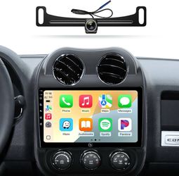 10.2" Car Stereo for Jeep Compass Patriot 2010-2016 Wireless CarPlay