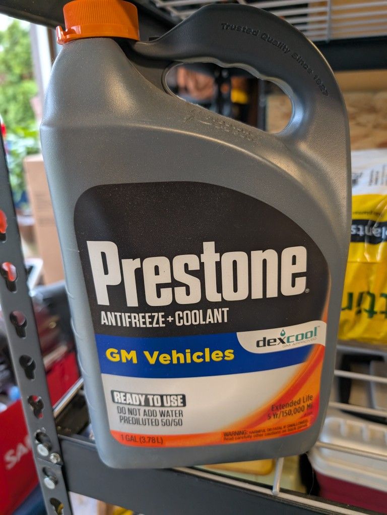 Gm Prestone Antifreeze Coolant Decks Cool.