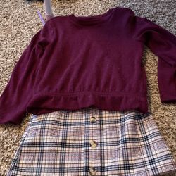 Skirt And Shirt