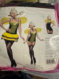 Queen Bee Halloween Costume 5-Piece Set