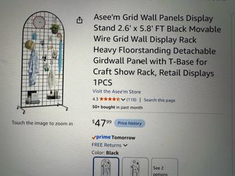 Grid Wall Panel Display Versatile