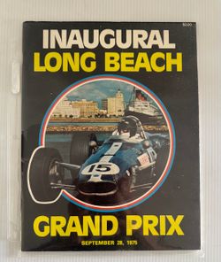 Inaugural Long Beach Grand Prix September 28 1975