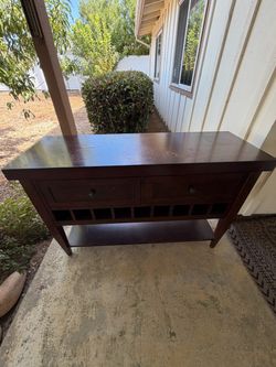 Coffee table/ wine holder