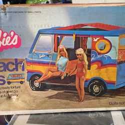 Vintage Barbie Bus 