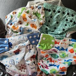Washable and Reusable Pocket Diapers