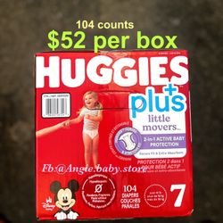 Huggies Little Movers Size 7 Plus