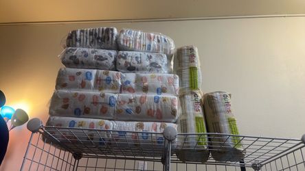 265 SIZE 6 DIAPERS Mixed Lot of Baby Diapers – Cuties & Others