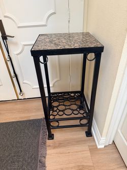 Tall Wrought Iron Stand