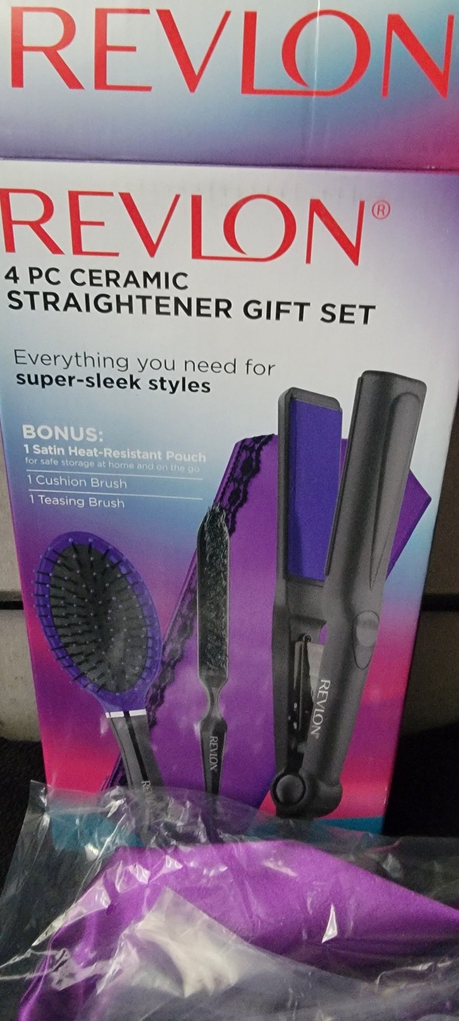 Revlon Ceramic Straighter Gift Set