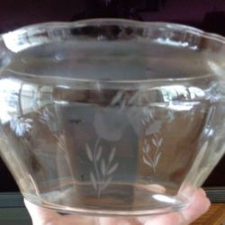 Princess House Scalloped Heritage Crystal Bowl NEW