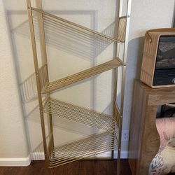 Gold Bookcase