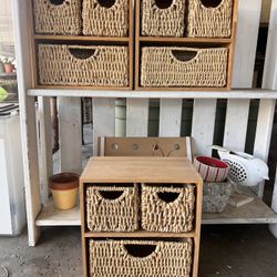 Wicker Drawers