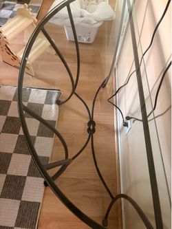 Glass table