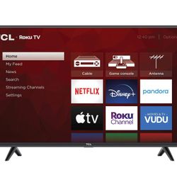 TCL 32” CLASS 3-SERIES HD LED SMART ROKU TV -s331