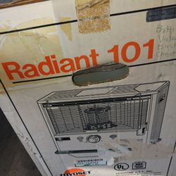 Portable Heater Toyoset Radiant 101 Kerosene