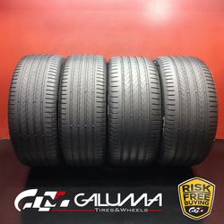 Set of 4 Tires LikeNEW Continental EcoContact 6Q MO 255/45R20 & 285/40R20 #97030