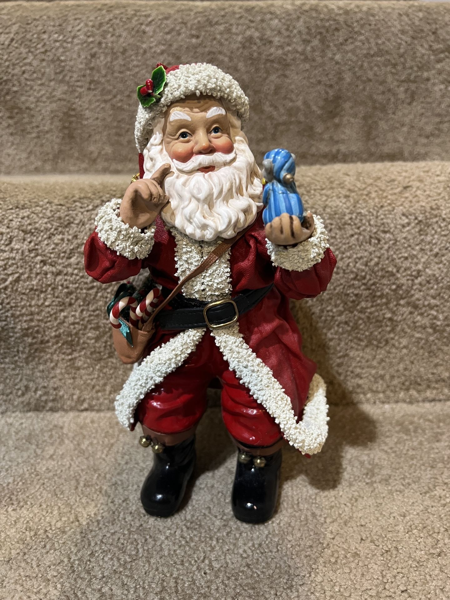Clothtique Possible Dreams Santa Claus Mouse Not A Creature Was Stirring Figure