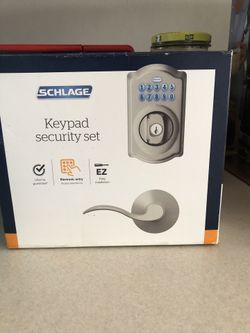 Schlage Keypad Security Set Electric Entry 