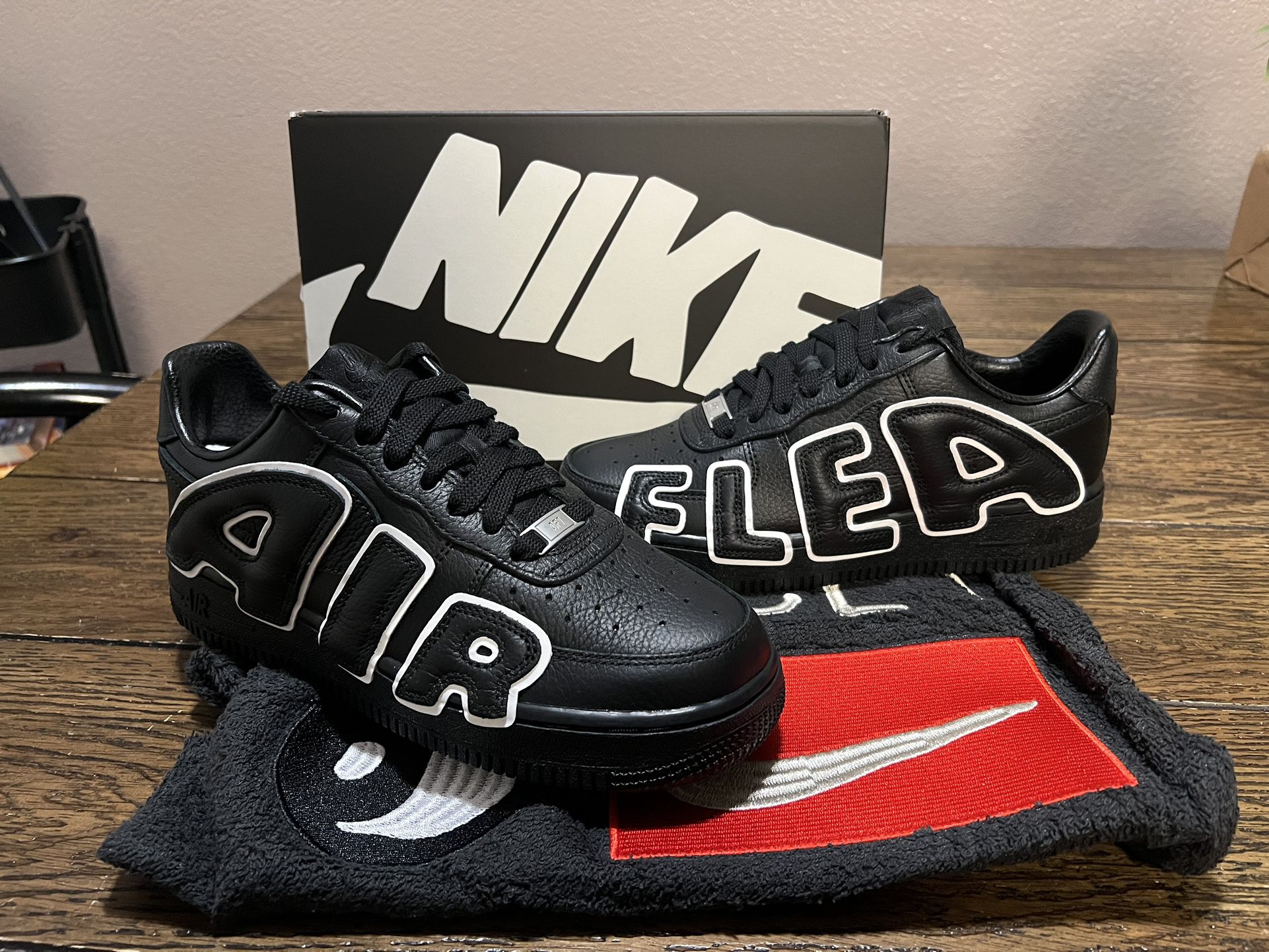 CPFM Black Nike AF1 Size 5