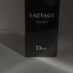 Dior Sauvage Eau de Parfum Spray 3.4 oz Fragrance Perfume Vaporisateur Bottle