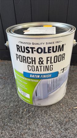 Rust-oleum porch and floor coating