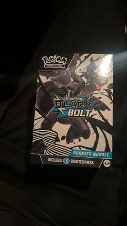 Black bolt booster bundle