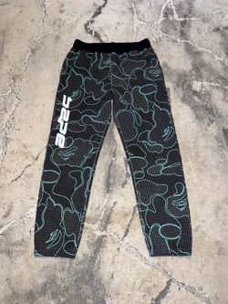 Bape Text Code Glow In The Dark Sweat Pants🧪