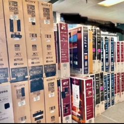 Tv 55-85 $198-798 Free Delivery 6 Month Warranty $55 Down On Finacing.  $198-$798